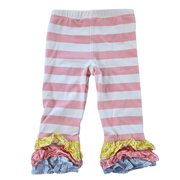 🌸 Counting Daisies Baby Girl 2-Piece Floral Ruffle Outfit Set | Size 12M - Picture 7 of 9